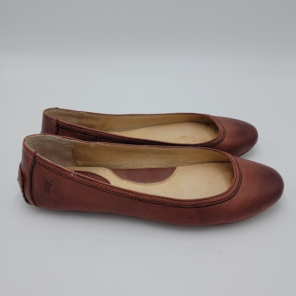 Frye Shoes - Frye "Cassie" Leather Ballet Flat